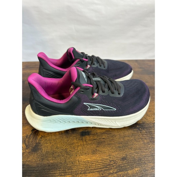 Altra Shoes - Altra Provision 8 Womens Running Shoes Black Purple Pink AL0A85P5000 Size 9.5